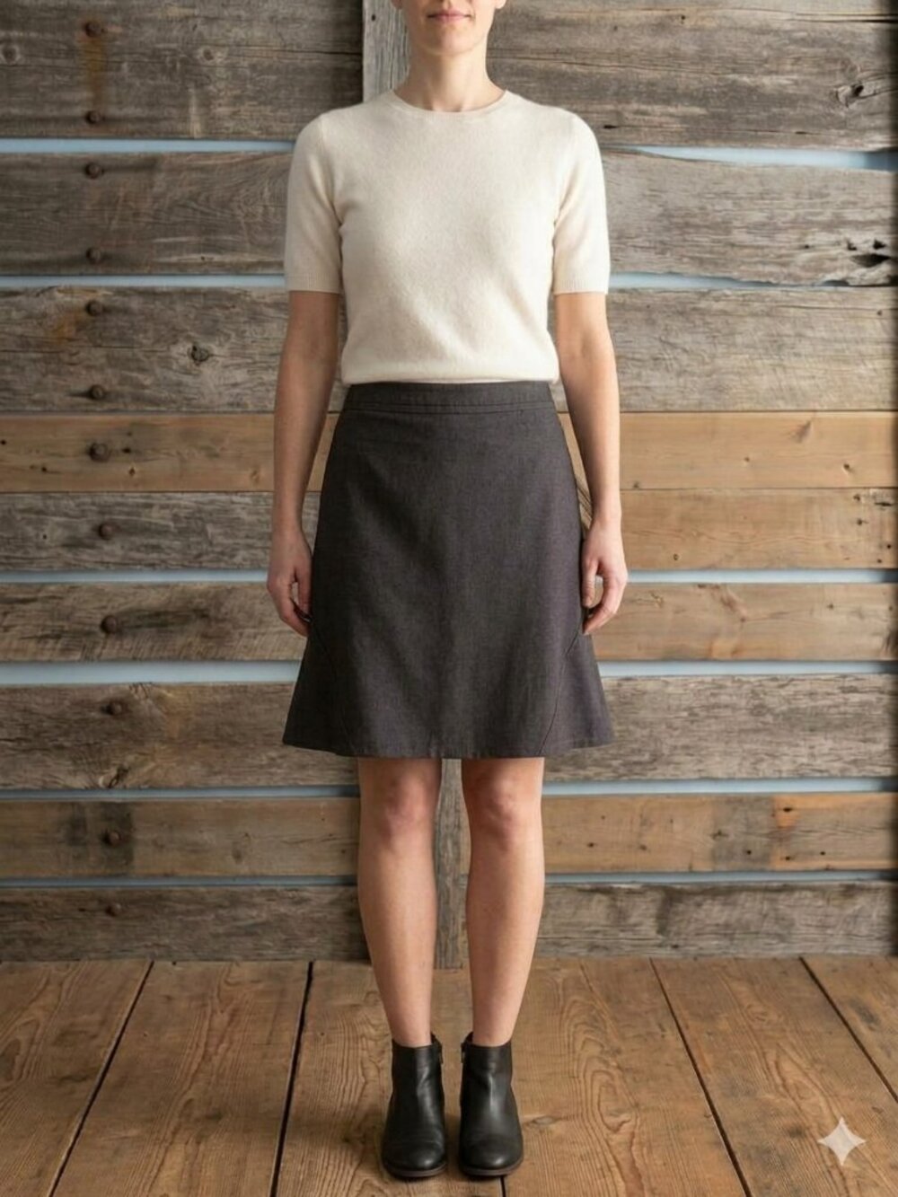 RICKI'S grey skirt size 8